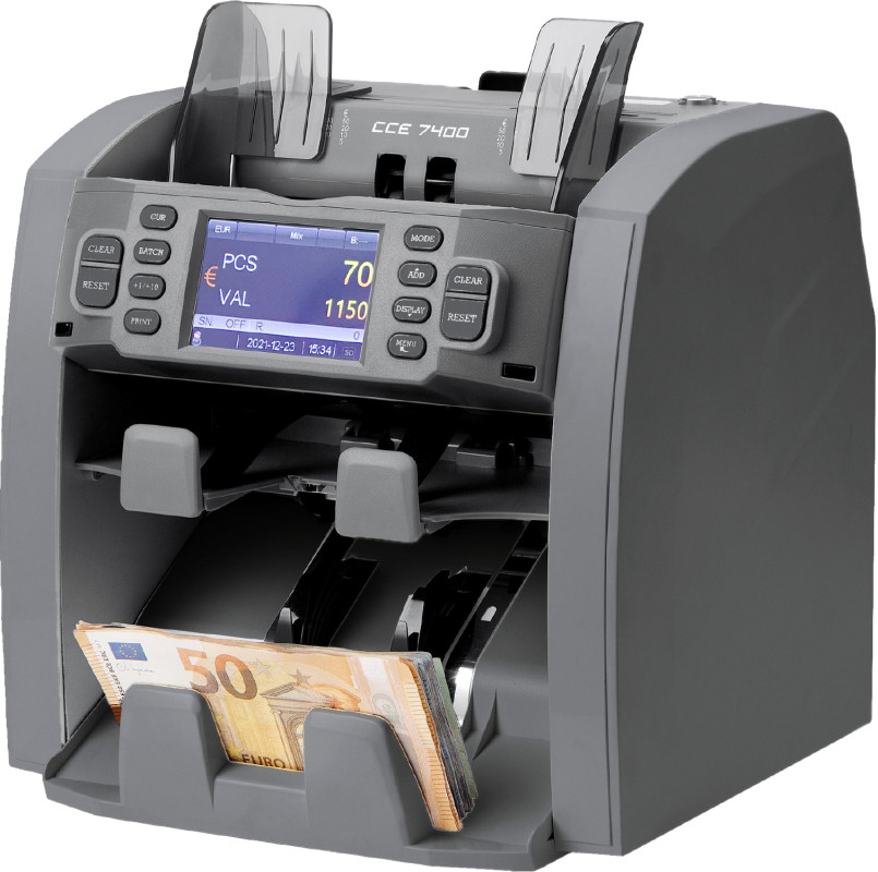 CCE 7400 Banknošu skaitītājs