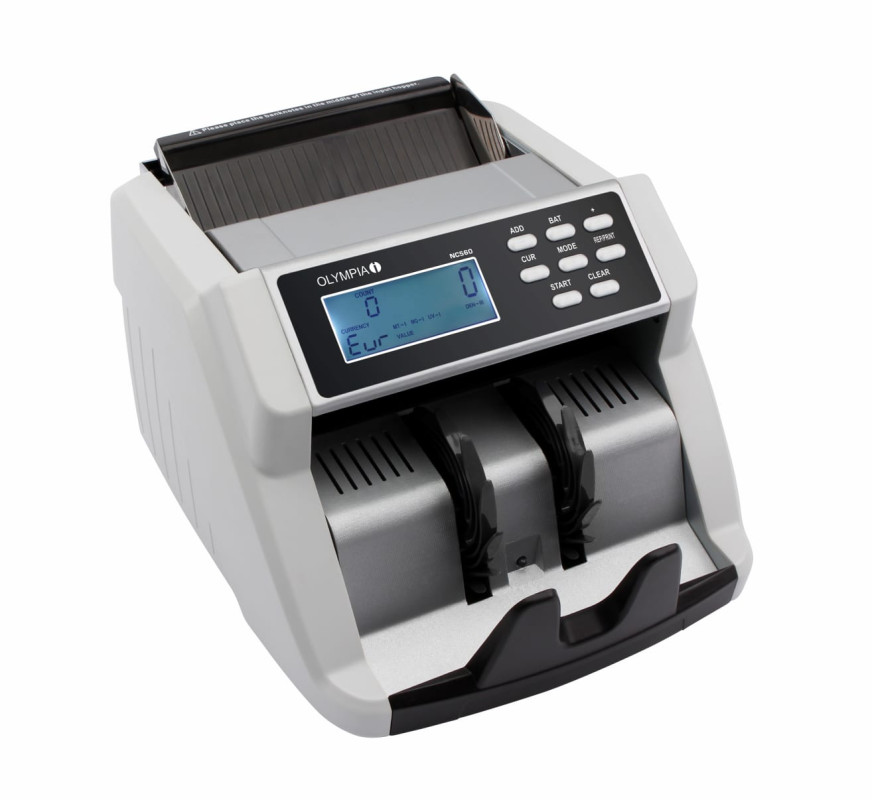 OLYMPIA NC-560 Banknošu skaitītājs