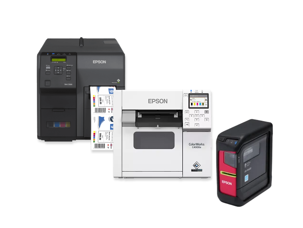 Uzlīmju un etiķešu printeri