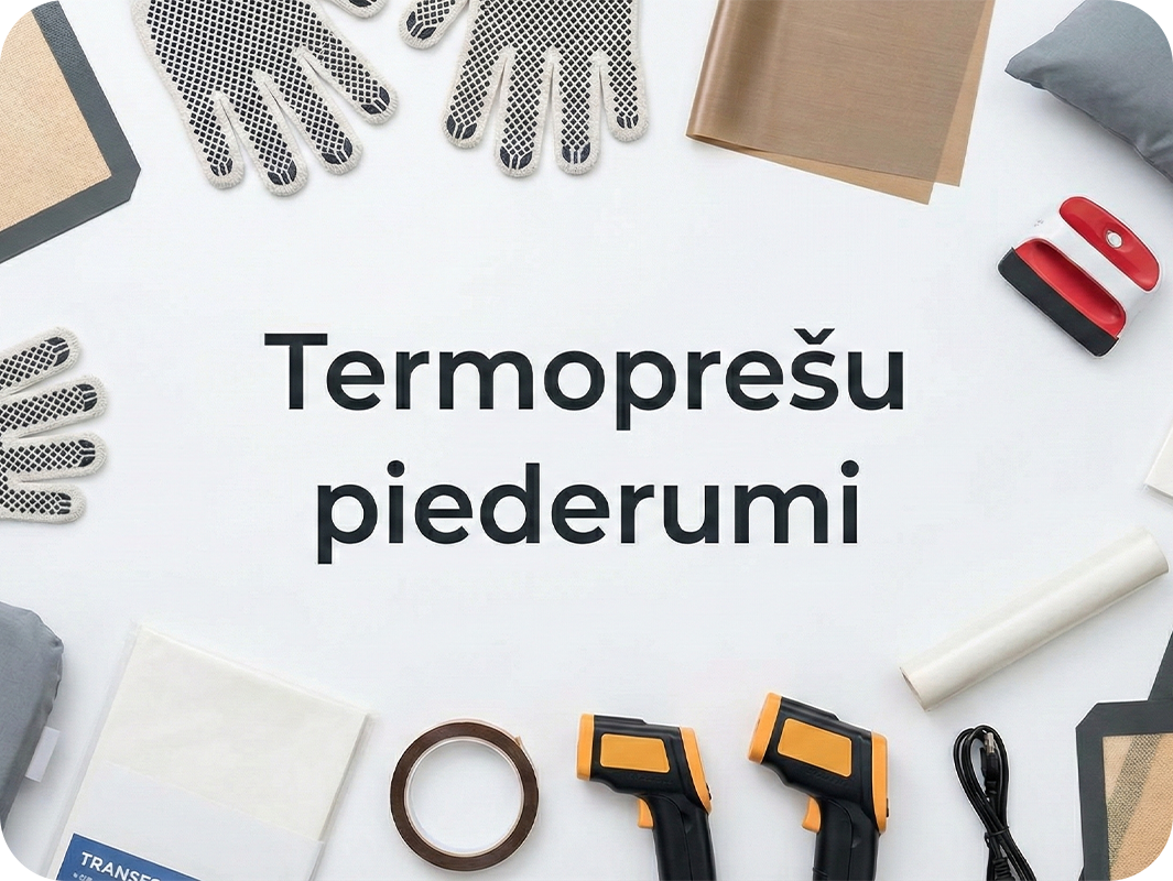 Termoprešu piederumi
